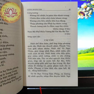 Sách - Kinh Lương Hoàng Bảo Sám