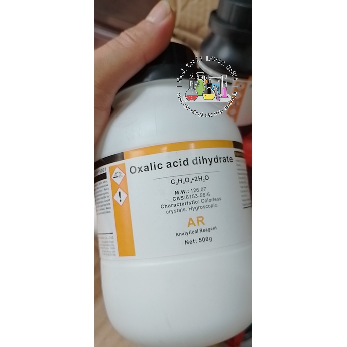 hóa chất Oxalic acid dihydrate CAS 6153-56-6 500g