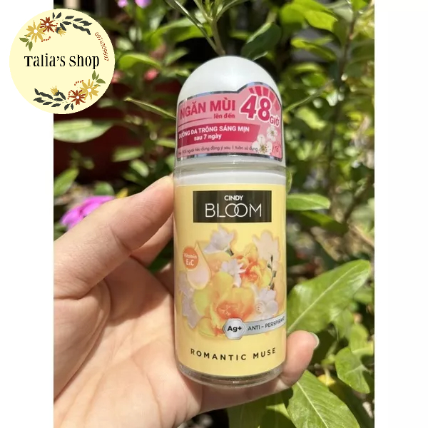 50ml - LĂN KHỬ MÙI nước hoa Cindy Bloom Romatic Muse (quyến rũ)