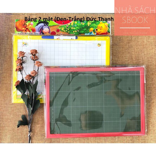 bảng học sinh 2 mặt, 4 ôly( mặt phấn- mặt bảng xoá)