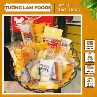 Combo 1kg bánh đài loan mix từ 25-30 vị không trùng giá rẻ