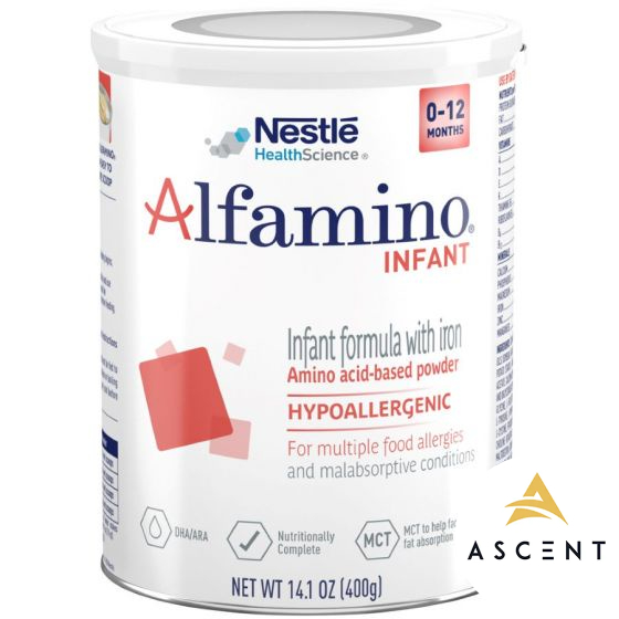 Sữa bột Nestle Alfamino cho trẻ sơ sinh và trẻ em dị ứng sữa : nhập khẩu USA 400g