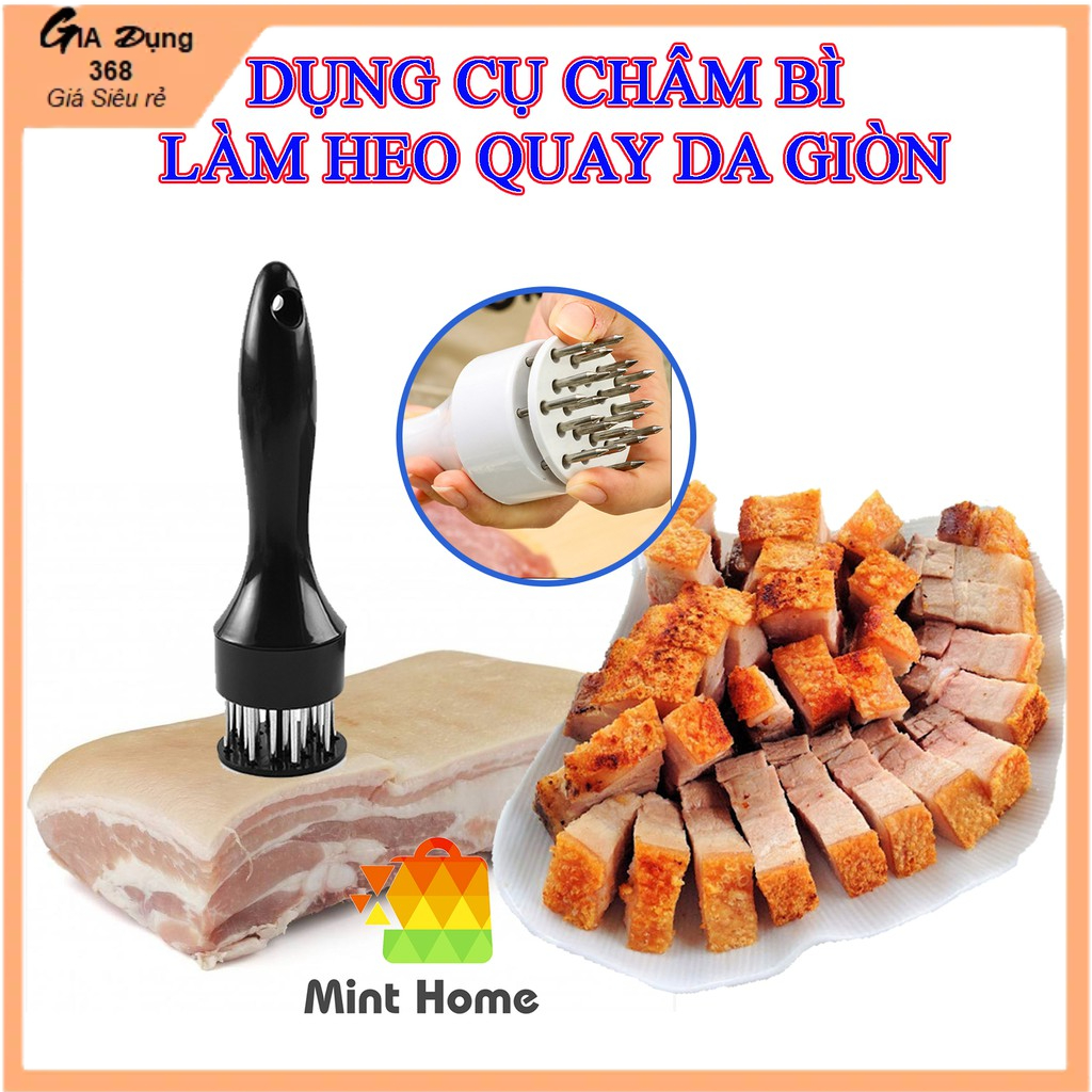 Dụng cụ châm xăm bì, làm mềm thịt, làm heo quay da giòn