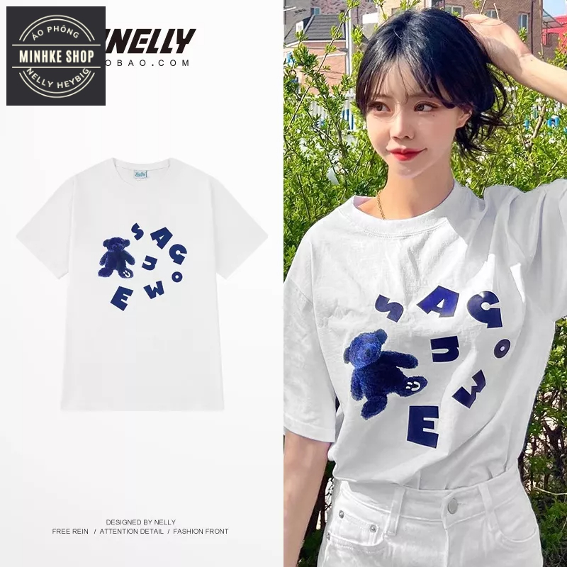 (ORDER ) ÁO PHÔNG Nelly màu đen, màu trắng - KHÁCH CHAT ĐỂ XEM CÒN HÀNG BÊN TRUNG KHÔNG NHA