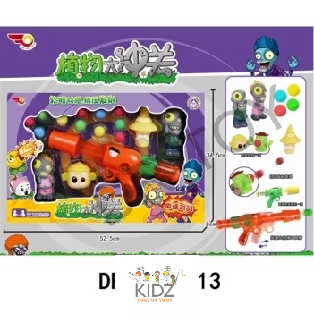 Đồ chơi súng cây bắn thây ma Plant vs Zombie, game trái cây đại chiến Plants Vs Zombies hấp dẫn cho bé yêu