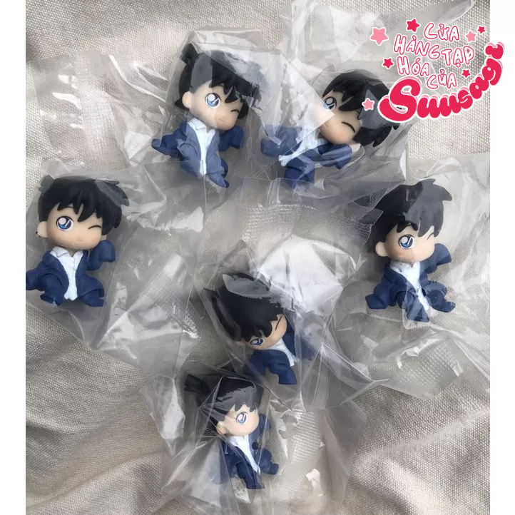 Mô hình Shinichi Conan Kaito Kid Tooru Amuro teo nhỏ Mini figure chijimase 5cm dễ thương