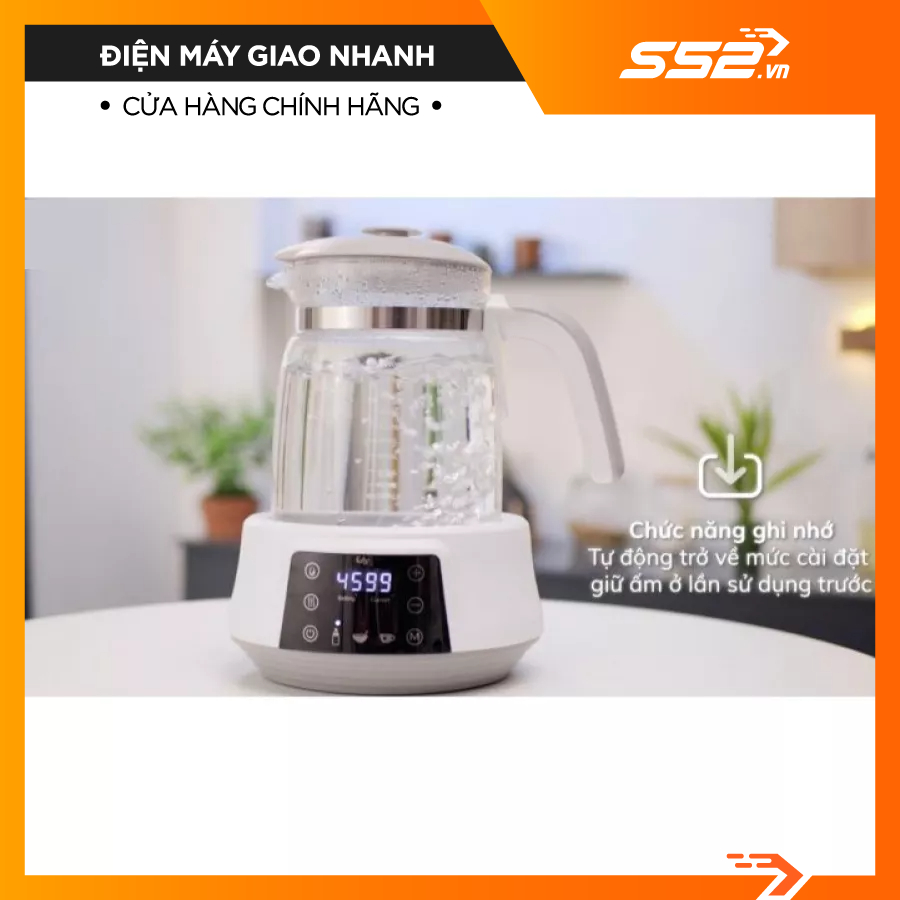 Máy Đun Và Hâm Nước Pha Sữa Điện Tử - QUICK 5 - FB3569TK - Bảo Hành Chính Hãng