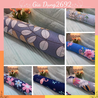 Gối ôm 35cmx1m họa tiết hoa văn cotton