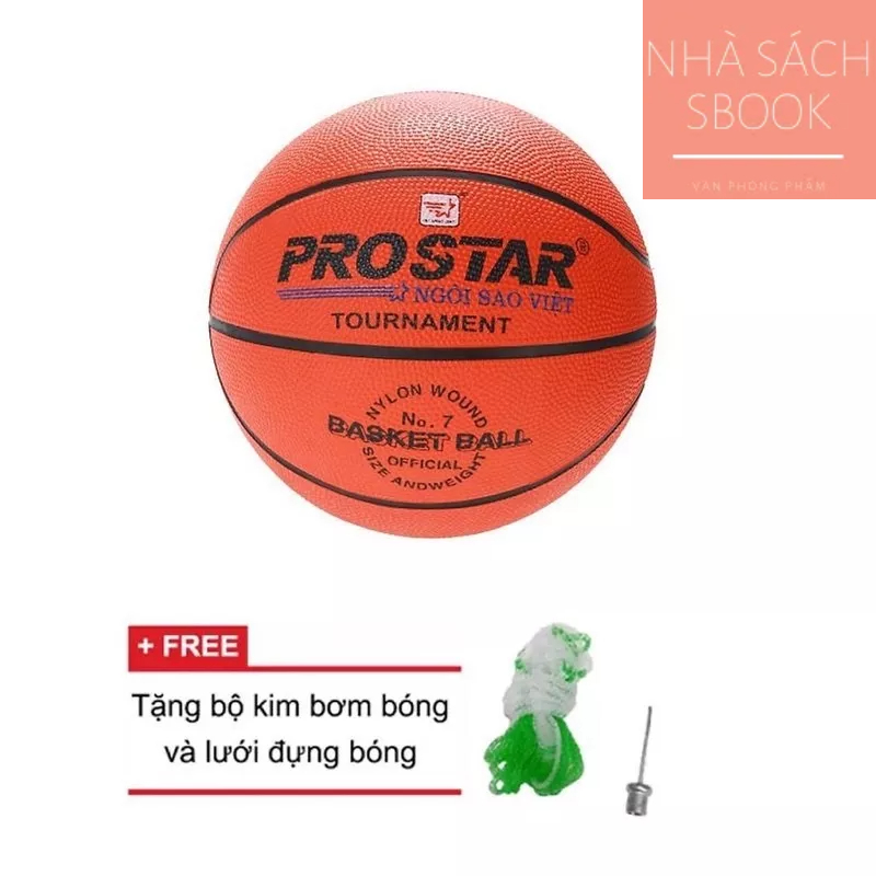 Bóng rổ Size 3, size 5, size 7 GeruStar Ngôi Sao Việt (tặng kèm lưới và kim bơm bóng) - hàng Việt Nam chất lượng cao