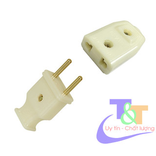 Phích cắm đơn 10A, Phích cắm cái, Phích cắm đực