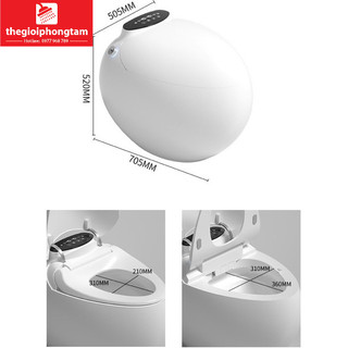 BỒN CẦU TRỨNG THÔNG MINH 6936
