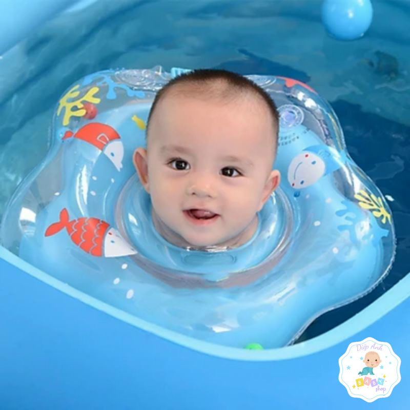 Phao cổ cho bé tập bơi