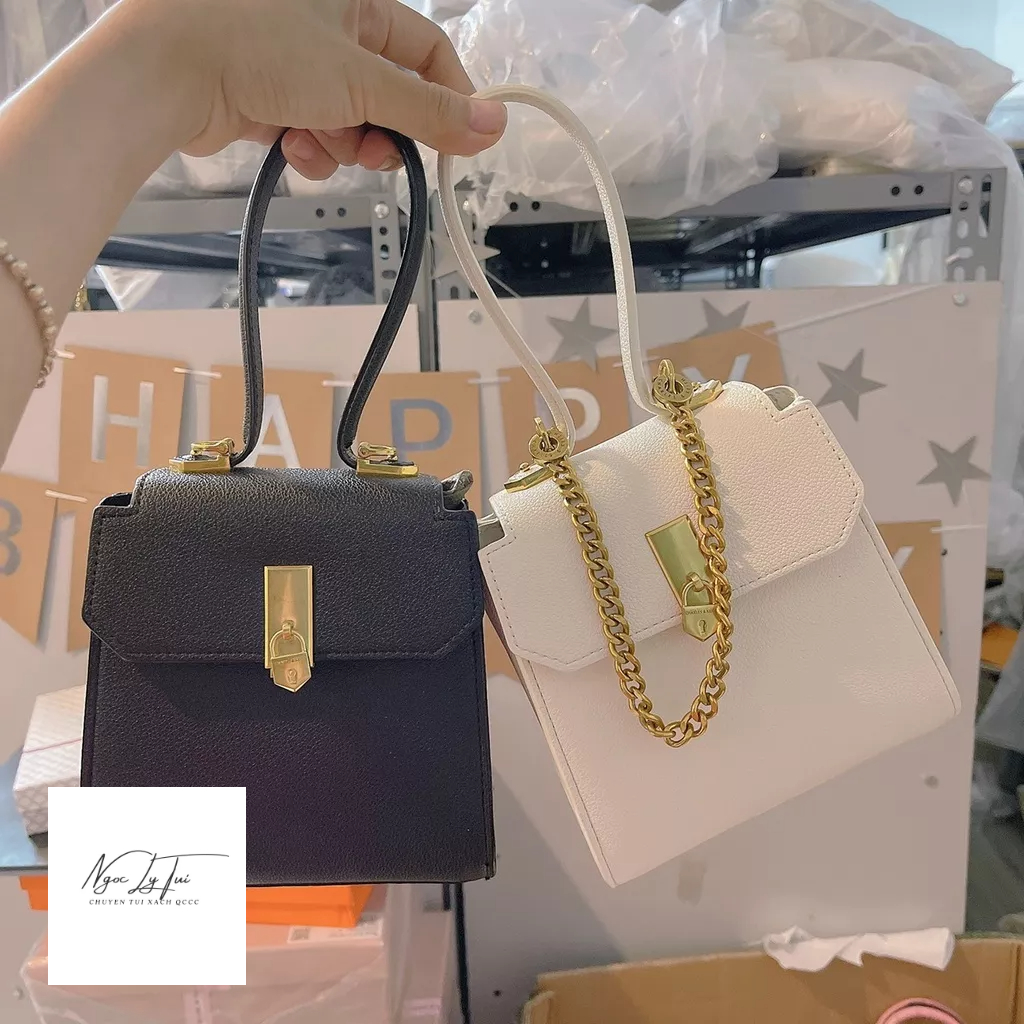 Túi CNK dáng đứng  kèm dây xích + dây đeo chéo