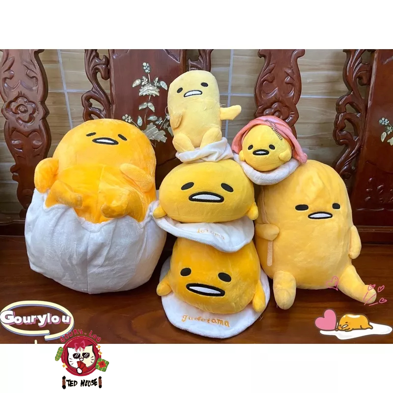 Gấu bông Gudetama trứng lười San-x siêu đáng yêu