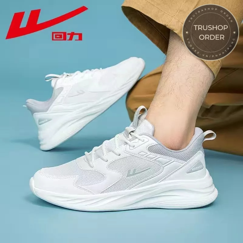 Giày thể thao chạy bộ nữ Warrior 1927 chống trơn trượt mã 0358