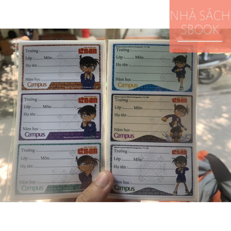 18 Nhãn vở các hình