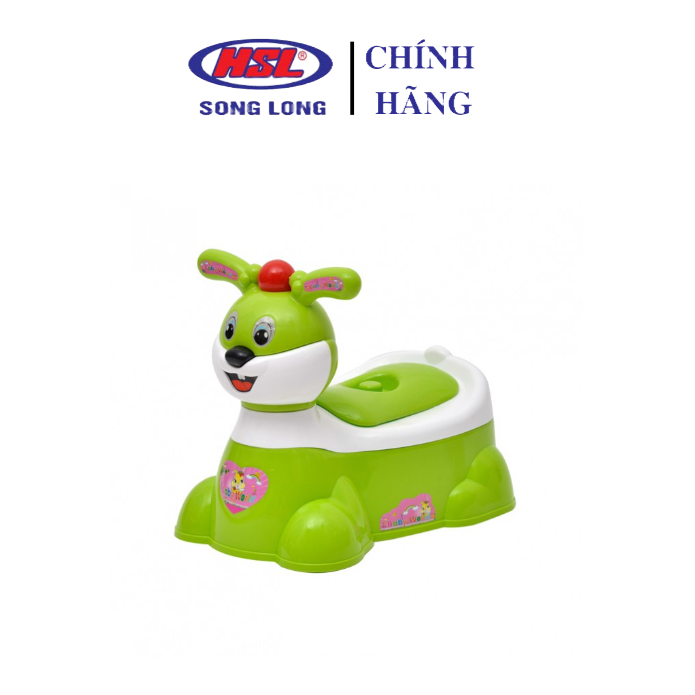 Bô Vệ Sinh Cho Bé Hình Thỏ Có Nhạc Song Long [Bô Thỏ]