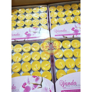 NẾN BƠ SẠCH TEALIGHT HỘP 100VIÊN