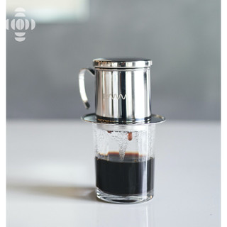 Phin Cà Phê Inox Cao Cấp Màu Bạc RAAW Coffee/ Stainless Steel Vietnamese Coffee Filter