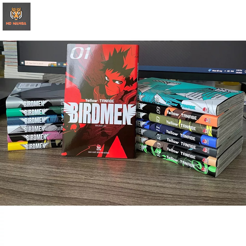 Truyện tranh - BirdMen - Tặng kèm Postcard - Từ tập 1, 2, 3, 4,...