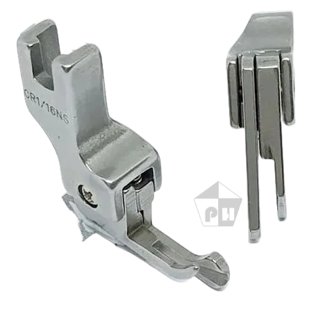 CR1/16NS, Chân Vịt Sắt 1 Kim Mí Phải, Linh Kiện Cho Máy May 1 Kim Công Nghiệp