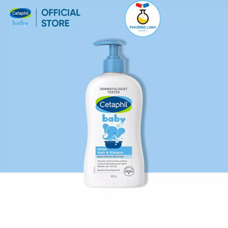 SỮA TẮM GỘI TOÀN THÂN CHO BÉ CETAPHIL BABY WASH AND SHAMPOO 230ML