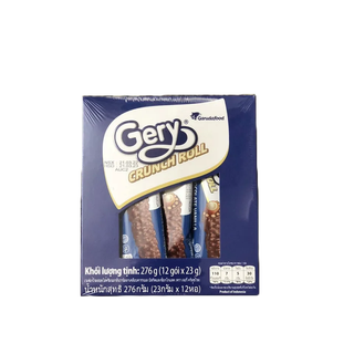 Bánh Gery Crunch Roll 276g - 12 thanh