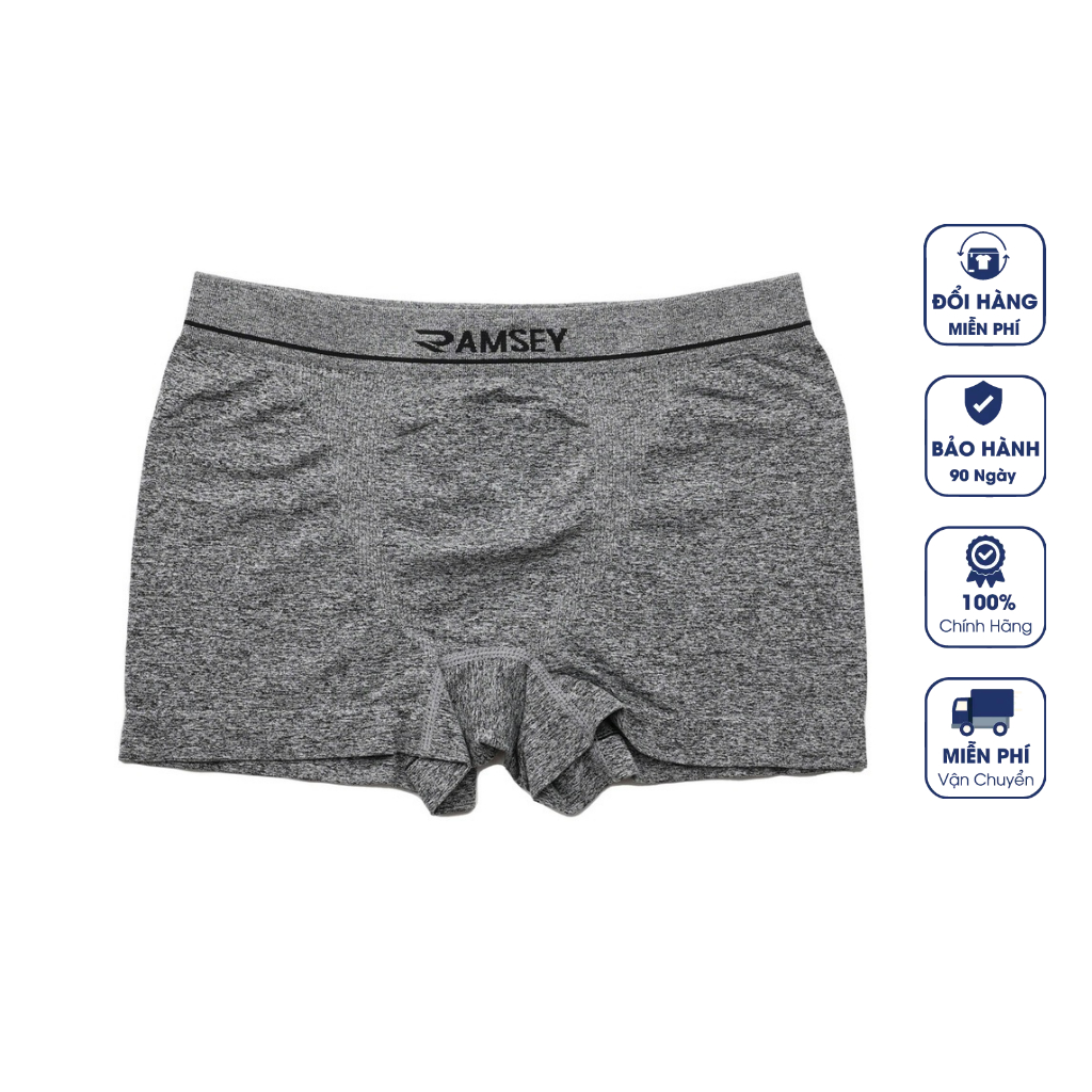 Quần Sịp Đùi Boxer Nam Ramsey Dệt Không Đường May (RP-502).