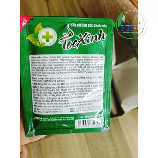 Dầu gội đen thảo dược TÓC XINH.( 1 GÓI)