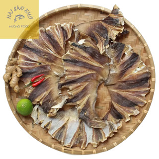 Khô Cá Đuối 🐟 Giòn Giòn Sật Sật 🐟 Khô Cá Đuối  Xẻ Vạt To Như Hình - 500gram - Đóng Bọc Kín Chân Không - KC07