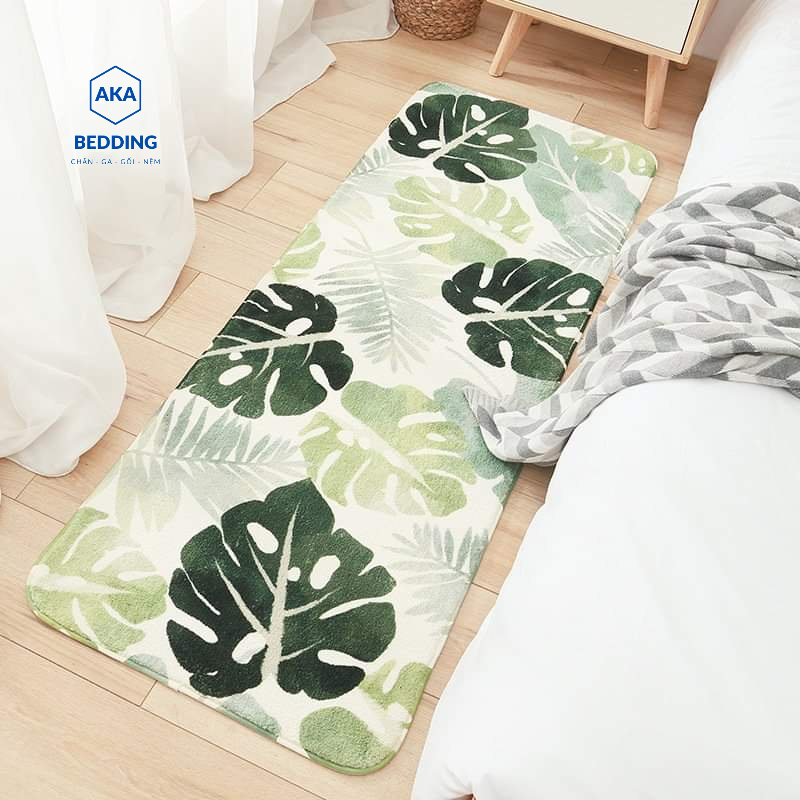 Thảm Chân Giường Lông Cừu 50 x 120cm, siêu mềm mượt, dùng phòng ngủ, phòng khách