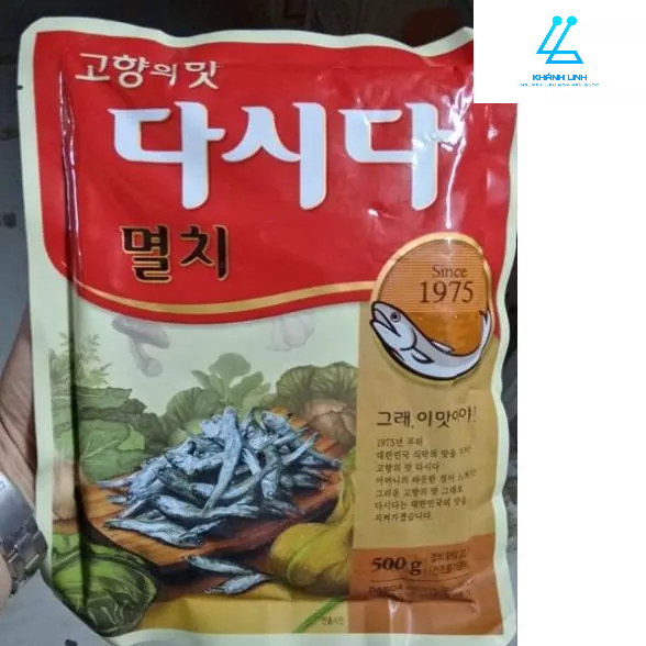 Hạt nêm cá cơm hàn quốc - 멸치 다시다