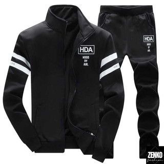 Bộ Đồ Nỉ Nam Mùa Đông Hoạ Tiết HDA Thời Trang Zenkonam MEN QA 022