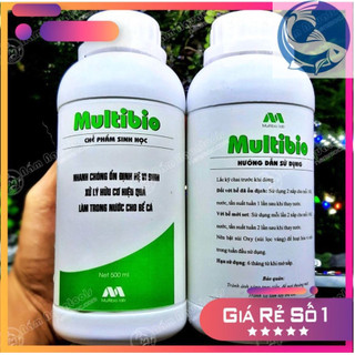 Vi sinh multibio + clear water - làm trong nước nhanh chóng cho bể cá cảnh, thuỷ sinh