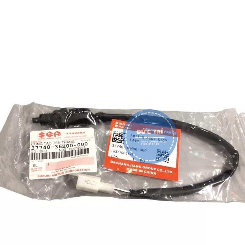 Công tắc đèn thắng (stop chân) gd110-Phụ tùng suzuki chín hãng