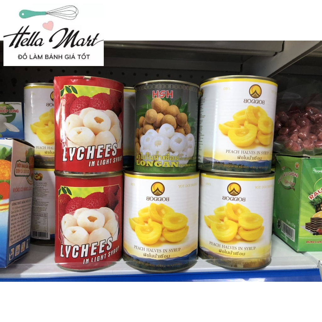 Nhãn, đào, vải ngâm... đồng giá 45k/lọn