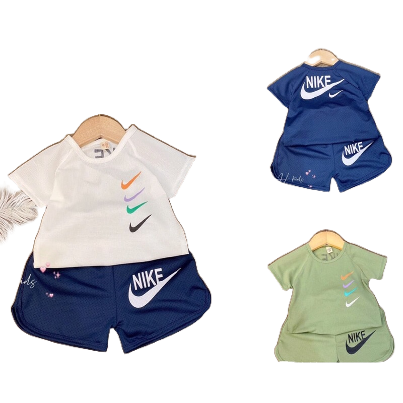 Bộ quần áo cộc tay, đồ bộ mùa hè bé trai, chất cotton lưới mềm, mịn, mát, siêu rẻ