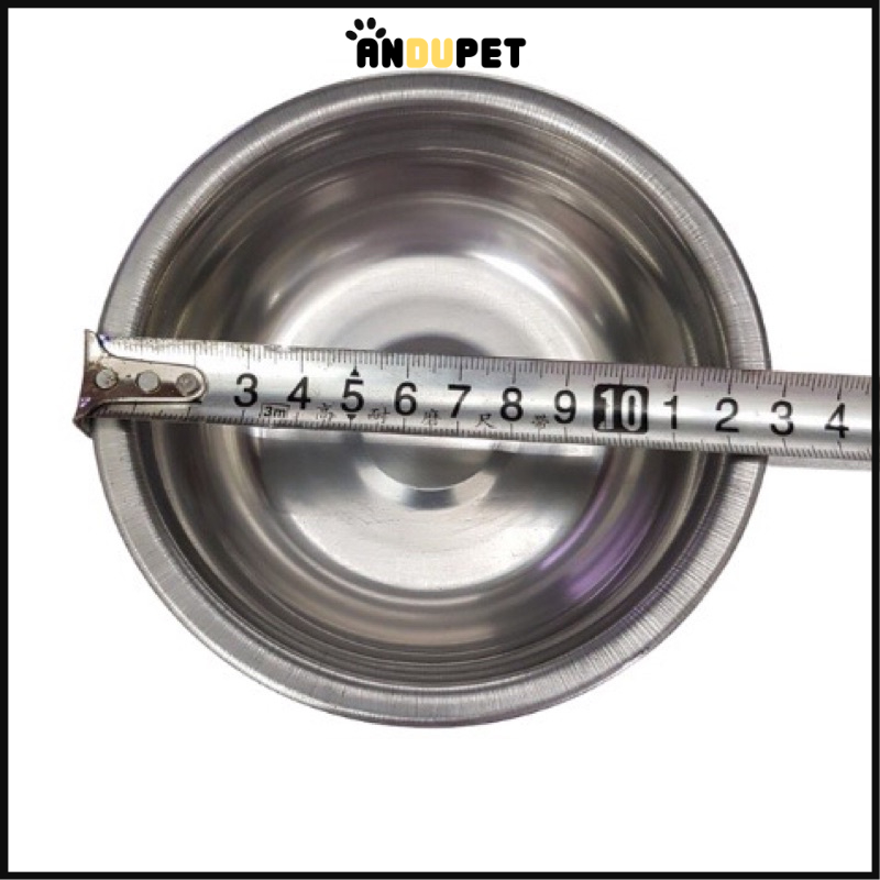 Bát inox giá rẻ đựng thức ăn cho chó mèo