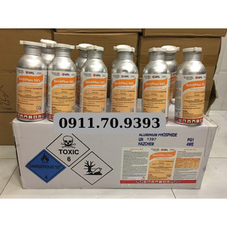 Quick phos 56 thuốc xông hơi khử trùng kho diệt các loại ấu trùng nhập khẩu Ấn Độ - chaiu 320 viên