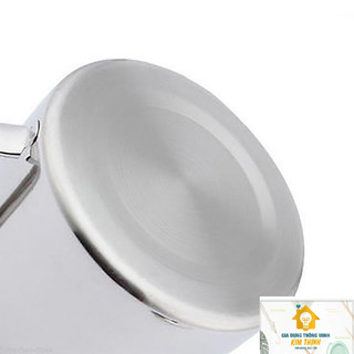 Cốc inox, ca inox 7cm dày dặn-Ca Inox siêu bền tiện lợi cho dã ngoại