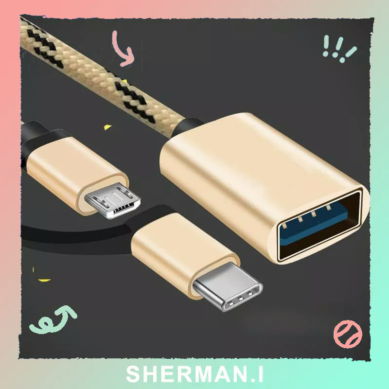 3.0 Dây Cáp OTG 2 Trong 1 USB Đa Năng-SN