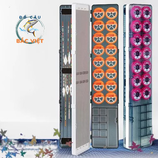 Hộp đựng phao Silicon ABS đựng phao trục thẻo dài 55cm siêu dẻo độ bền cao Đồ Câu Bắc Việt