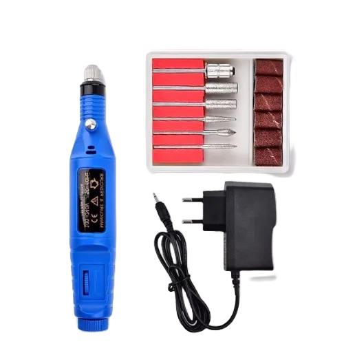 Máy mài móng nail mini + bộ đầu mài