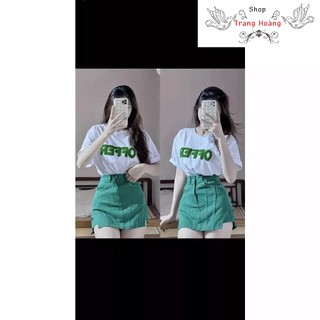 Quần giả váy nhung tăm