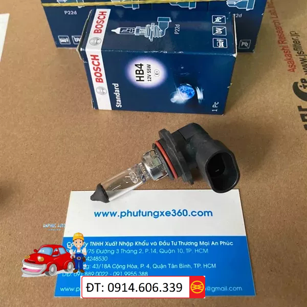 Bóng đèn HB4 12V-55W - BOSCH 12V-55W