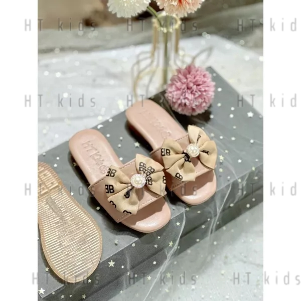 Dép lê bé gái nơ B.B ngọc