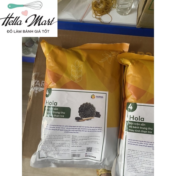 Bột trộn sẵn vỏ bánh trung thu farina 1kg