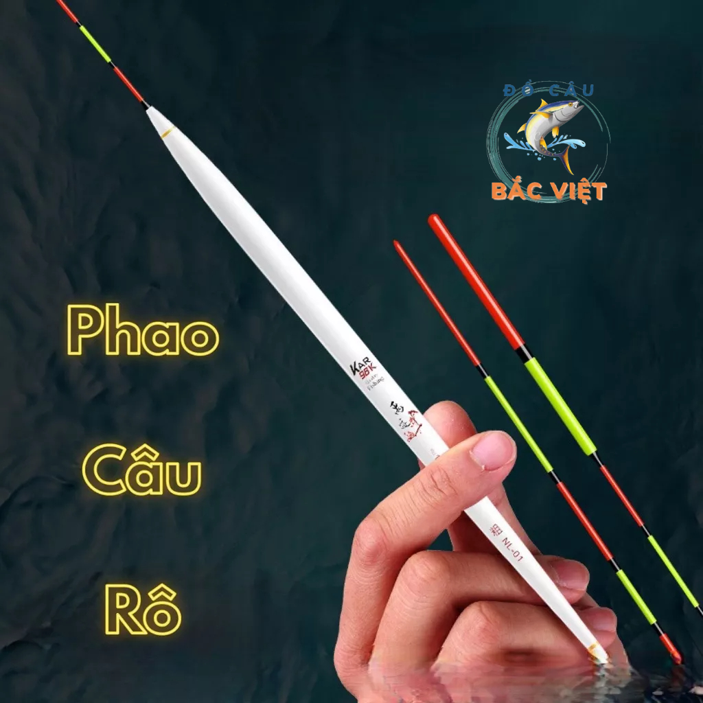 Phao câu đài Nano KAR phao câu cá cao cấp chuyên cá rô siêu nhạy Việt Bắc Fishing