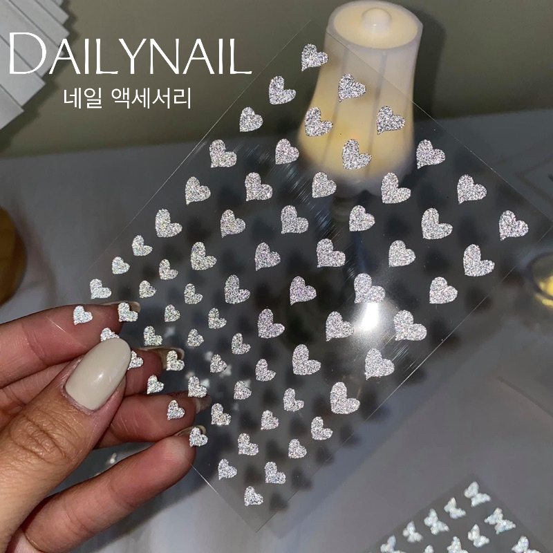 Sticker dán móng tay nhũ Flash