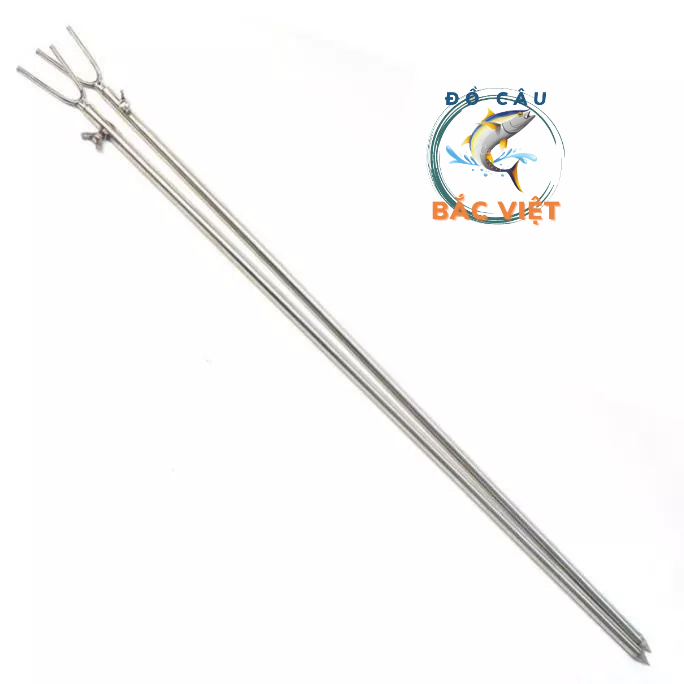 Chống Cần Câu Cá Chất Liệu Inox Dùng Câu Máy Chữ Y Đồ Câu Bắc Việt